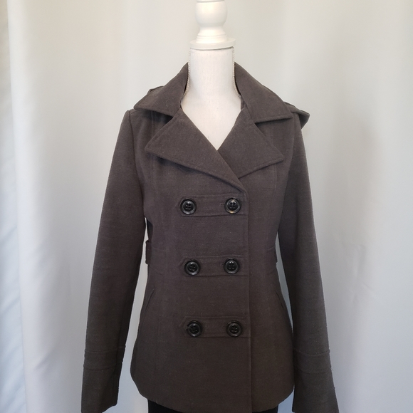 American Rag Peacoat - Size M - Charcoal Gray - Picture 2 of 8